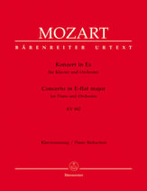 Piano Concerto No. 22 in E Flat, K. 482 piano sheet music cover